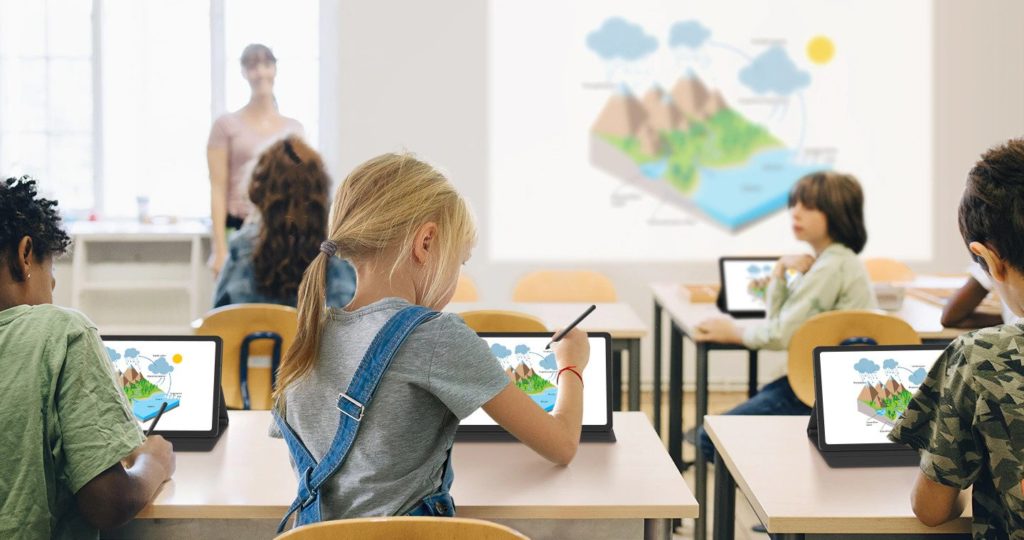 Digitalisierung Tablet Computer Samsung Schule IT